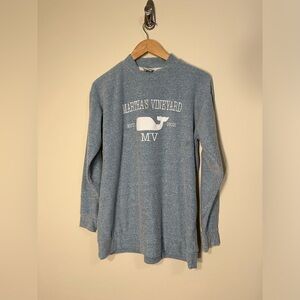 Martha’s Vinyard Liquid Energy Blue Sweater Size Small
